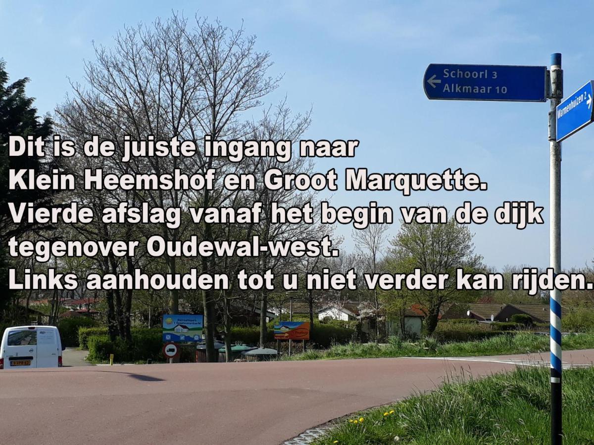 Klein Heemshof - Noord Holland Aan Uw Voeten Warmenhuizen Exteriör bild